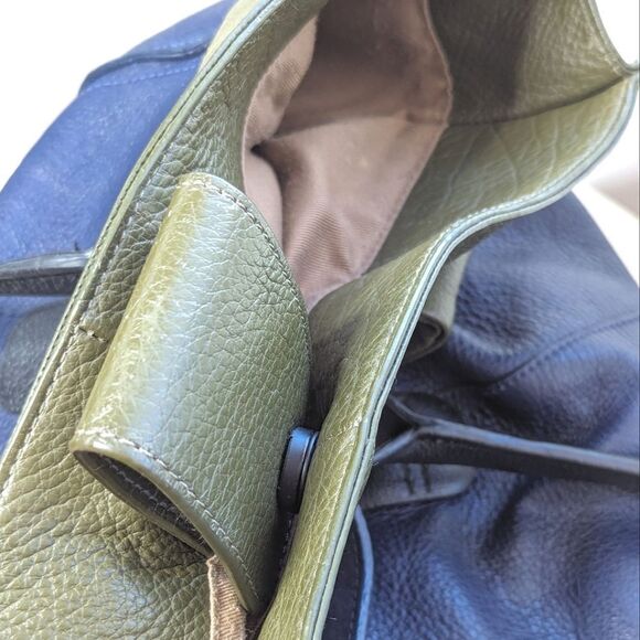 Kelsi Dagger Blue and Olive Tote Bag - Picture 14 of 15
